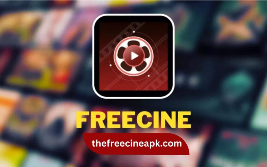 Freecine APK V2.0.3 01 Freecine APK V2.0.3 - uma imagem com o logotipo de um aplicativo